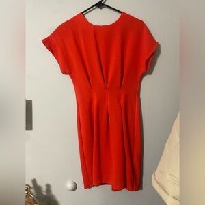 Red Orange Asos dress